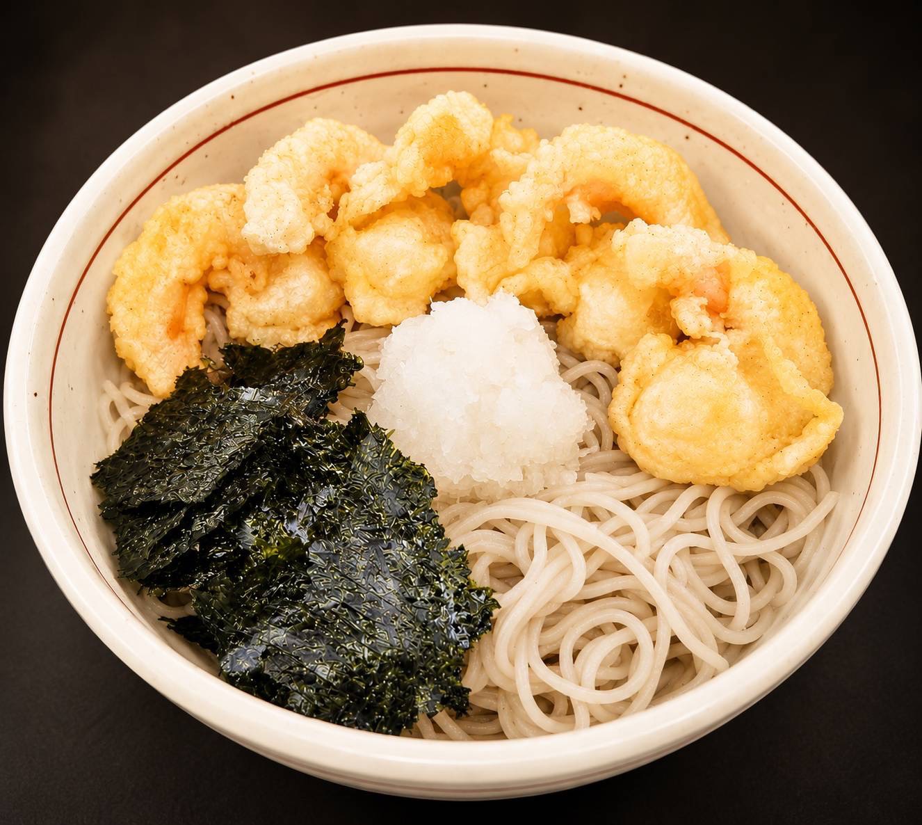 小エビの冷やし天おろし